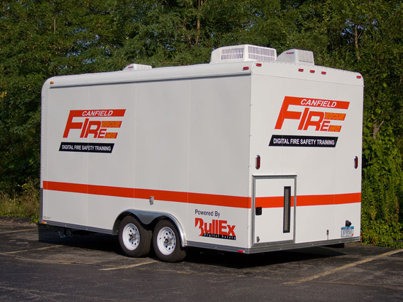 Exterior Fire Training Trailer - Photo Courtesy BullEx Safety - 10