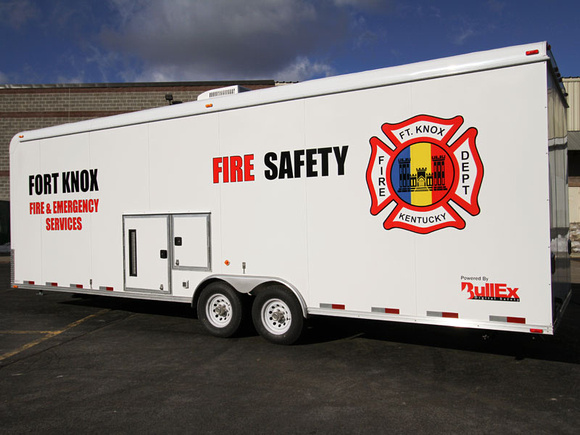 Exterior Fire Training Trailer - Photo Courtesy BullEx Safety - 13