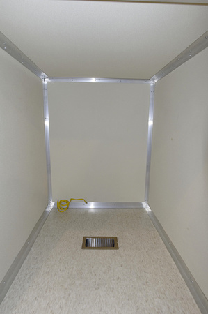 39ft BullEx Fire Training Trailer -  Generator Compartment with Vent
